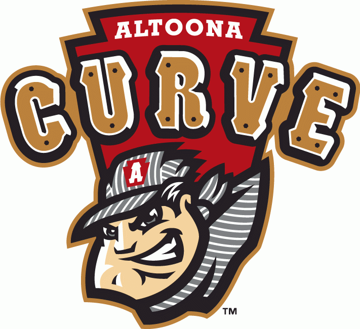 altoona curve primary logo 2011-pres iron on heat transfer